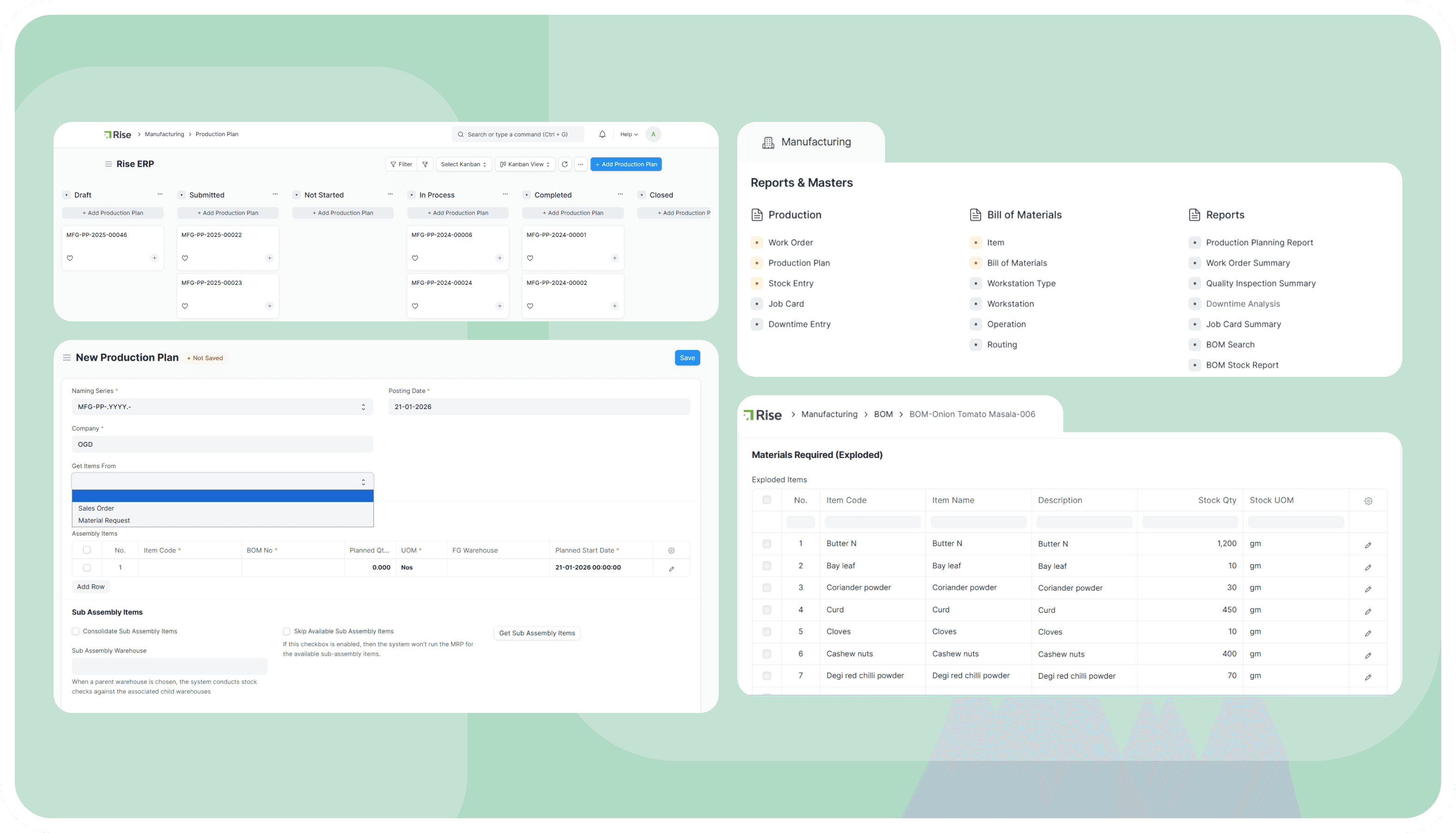 Central Production + POS + ERP = Total Visibility