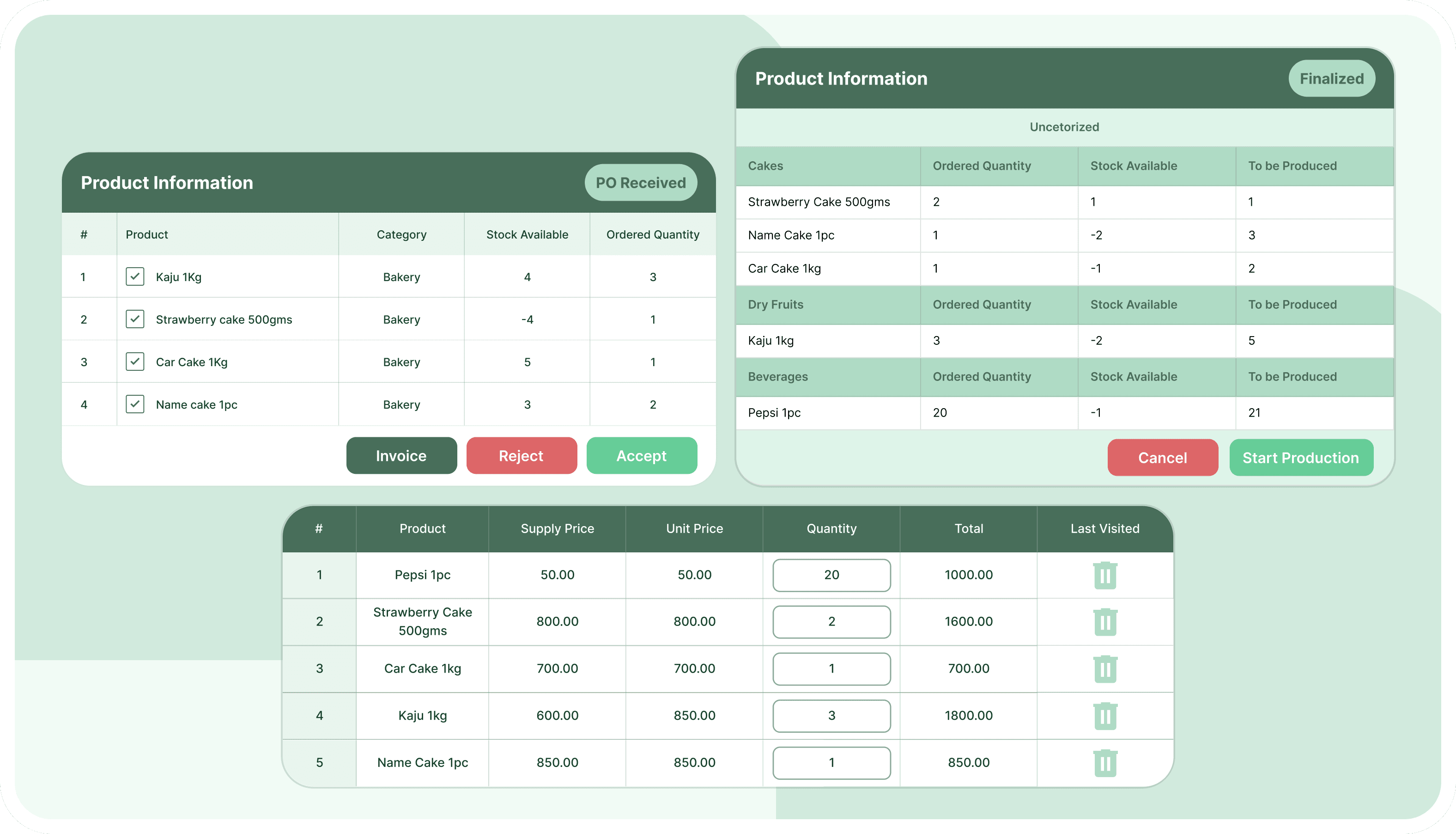 Smart Material Requests & Approvals