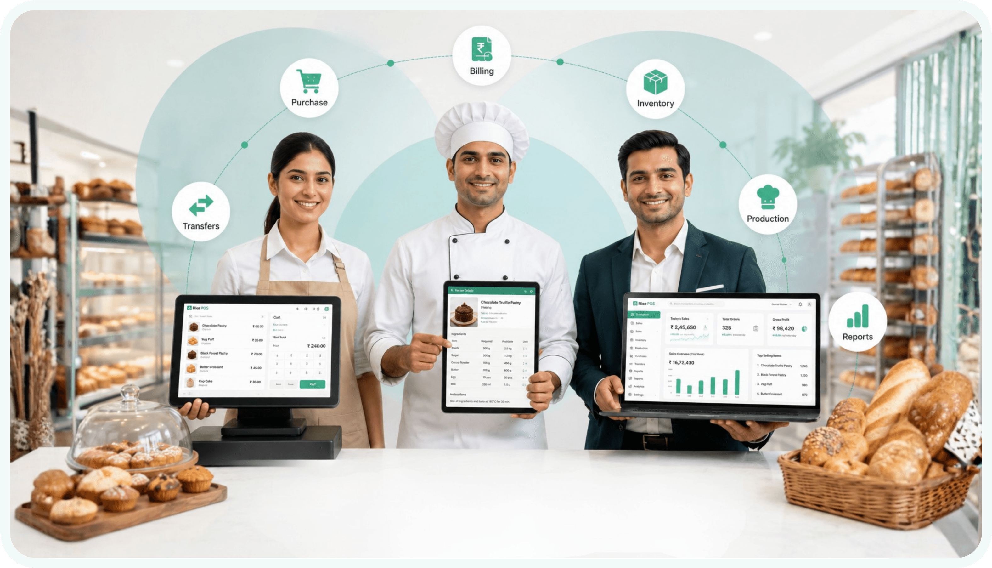 Bakery POS System Interface